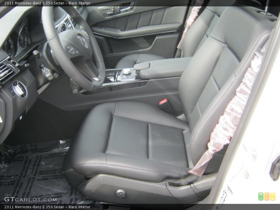Black Interior Photo for the 2011 Mercedes-Benz E 350 Sedan #38498983