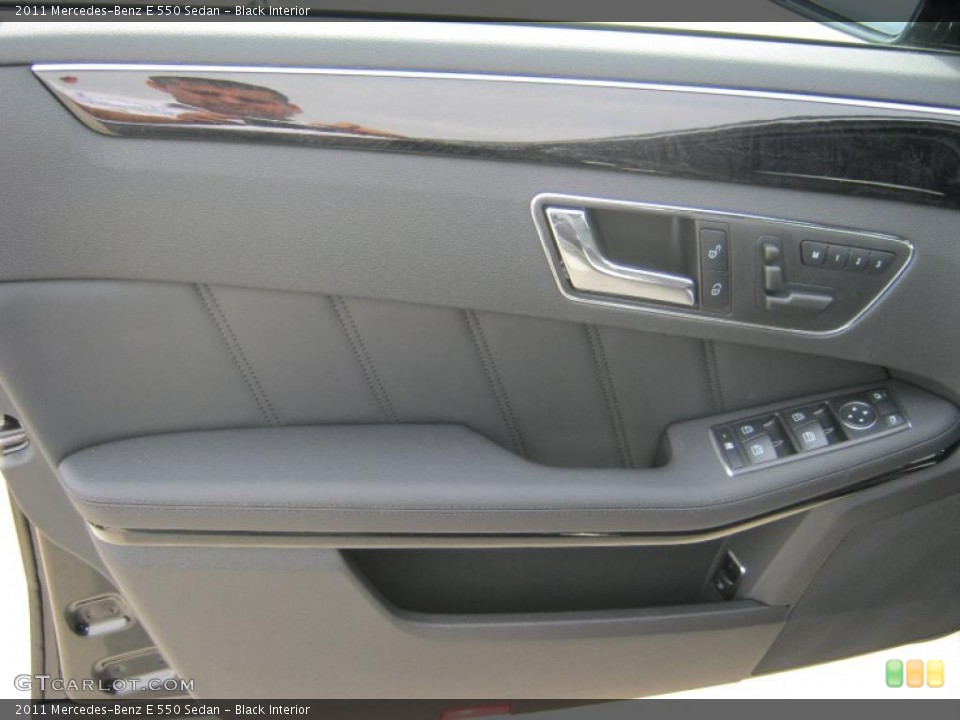 Black Interior Door Panel for the 2011 Mercedes-Benz E 550 Sedan #38499151