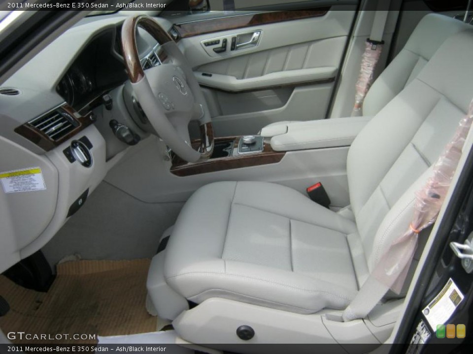 Ash/Black Interior Prime Interior for the 2011 Mercedes-Benz E 350 Sedan #38499259