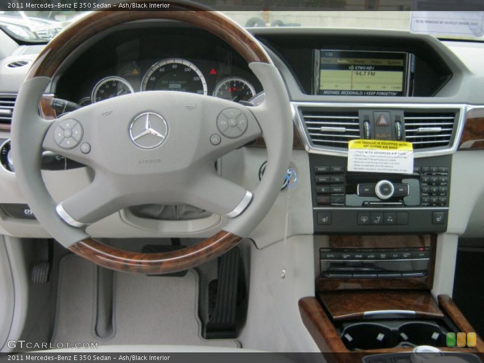 Ash/Black Interior Dashboard for the 2011 Mercedes-Benz E 350 Sedan #38499275