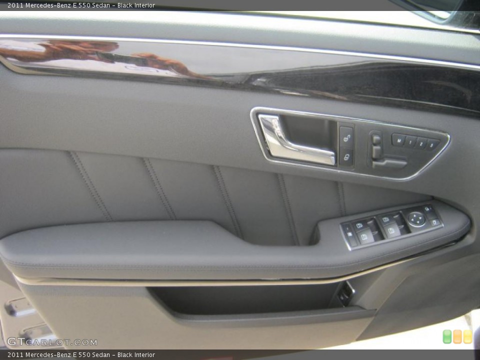 Black Interior Door Panel for the 2011 Mercedes-Benz E 550 Sedan #38499339
