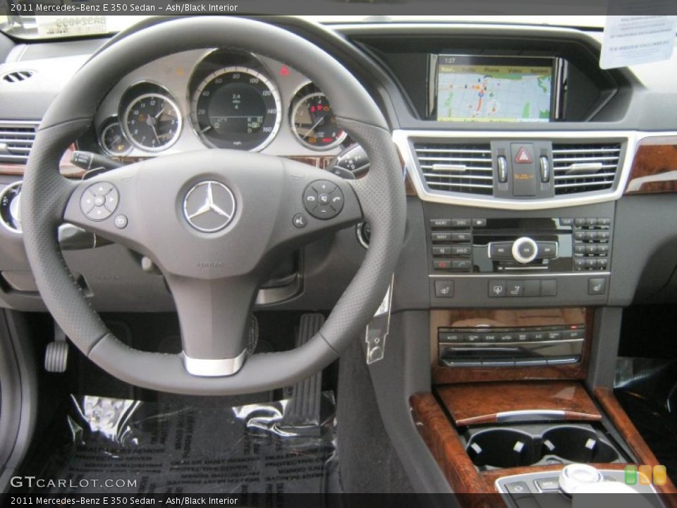 Ash/Black Interior Photo for the 2011 Mercedes-Benz E 350 Sedan #38499463