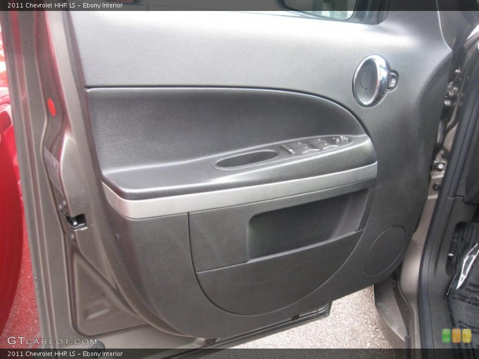 Ebony Interior Door Panel for the 2011 Chevrolet HHR LS #38499715