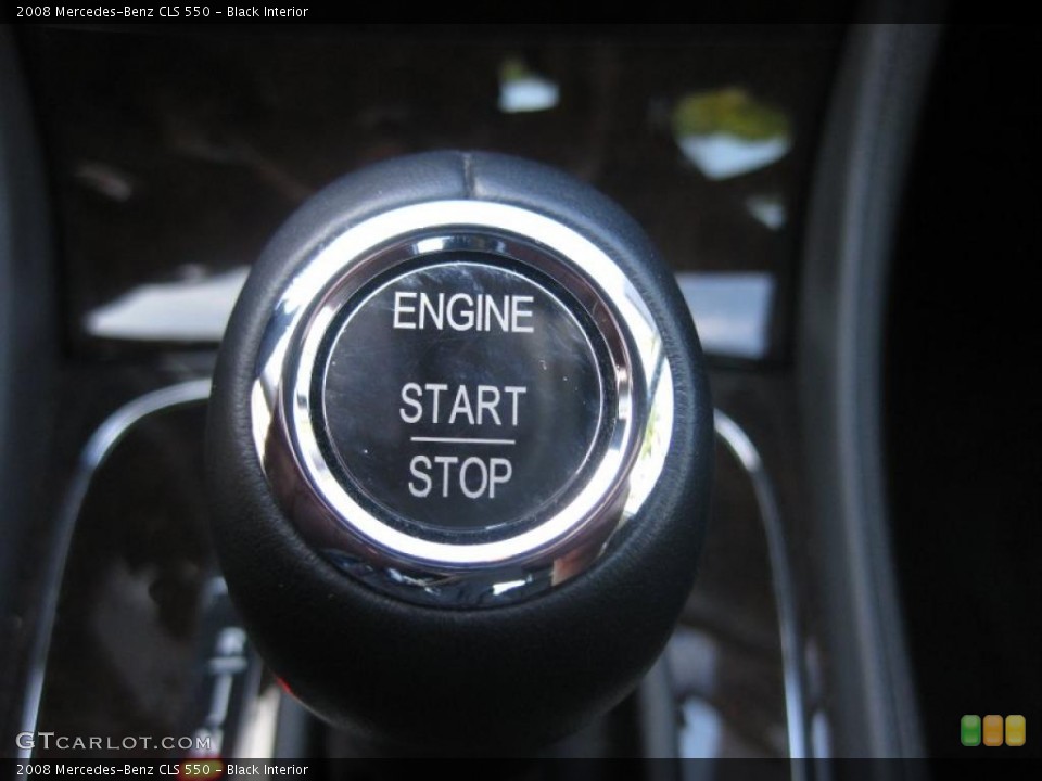 Black Interior Controls for the 2008 Mercedes-Benz CLS 550 #38499719