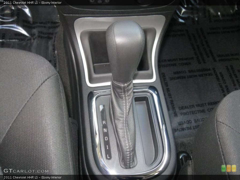 Ebony Interior Transmission for the 2011 Chevrolet HHR LS #38499927