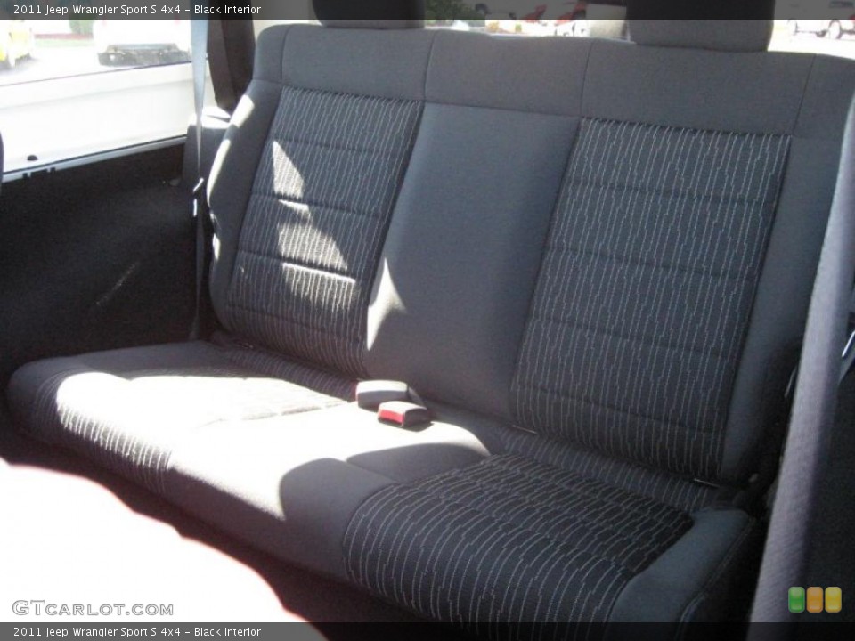 Black Interior Photo for the 2011 Jeep Wrangler Sport S 4x4 #38501216