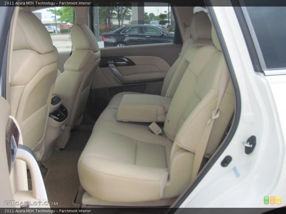 Parchment Interior Photo for the 2011 Acura MDX Technology #38502411
