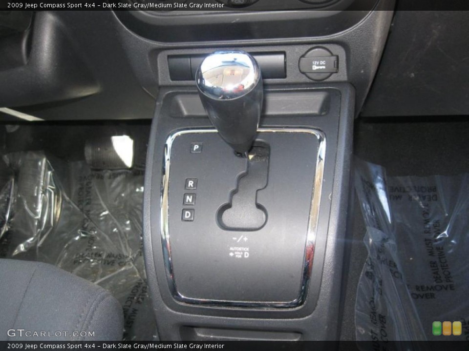 Dark Slate Gray/Medium Slate Gray Interior Transmission for the 2009 Jeep Compass Sport 4x4 #38502963