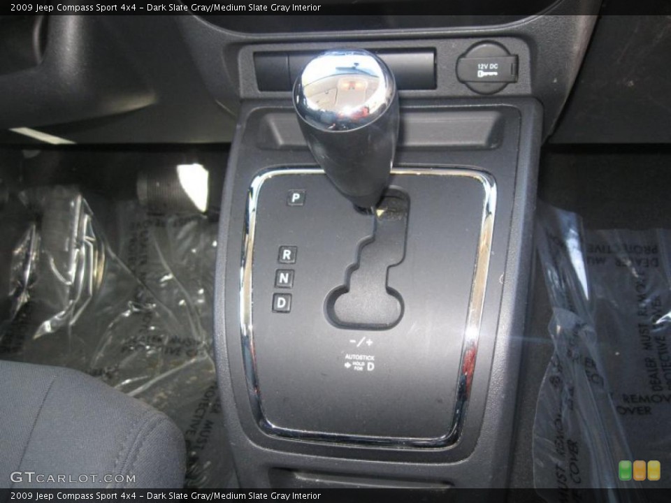 Dark Slate Gray/Medium Slate Gray Interior Transmission for the 2009 Jeep Compass Sport 4x4 #38502995