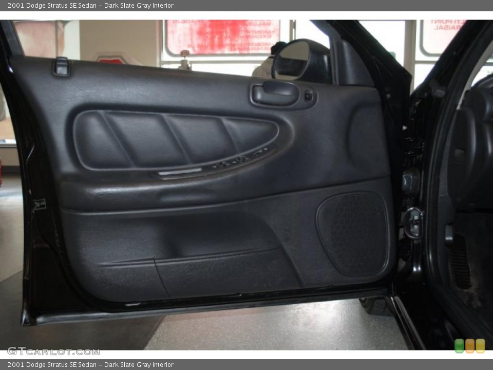 Dark Slate Gray Interior Door Panel for the 2001 Dodge Stratus SE Sedan #38504791