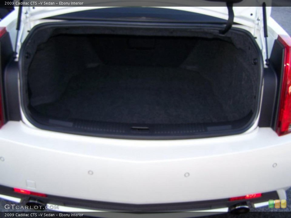 Ebony Interior Trunk for the 2009 Cadillac CTS -V Sedan #38506359