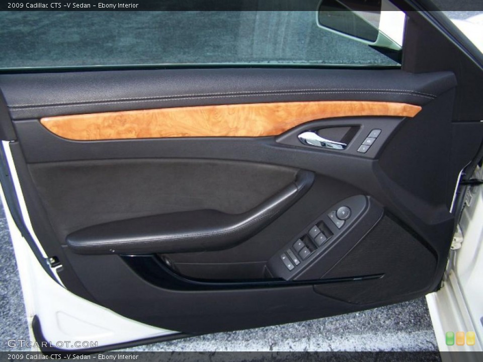 Ebony Interior Door Panel for the 2009 Cadillac CTS -V Sedan #38506427