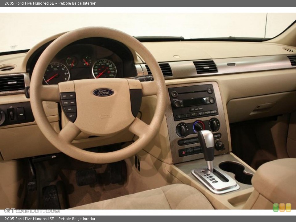 Pebble Beige Interior Dashboard for the 2005 Ford Five Hundred SE #38507635