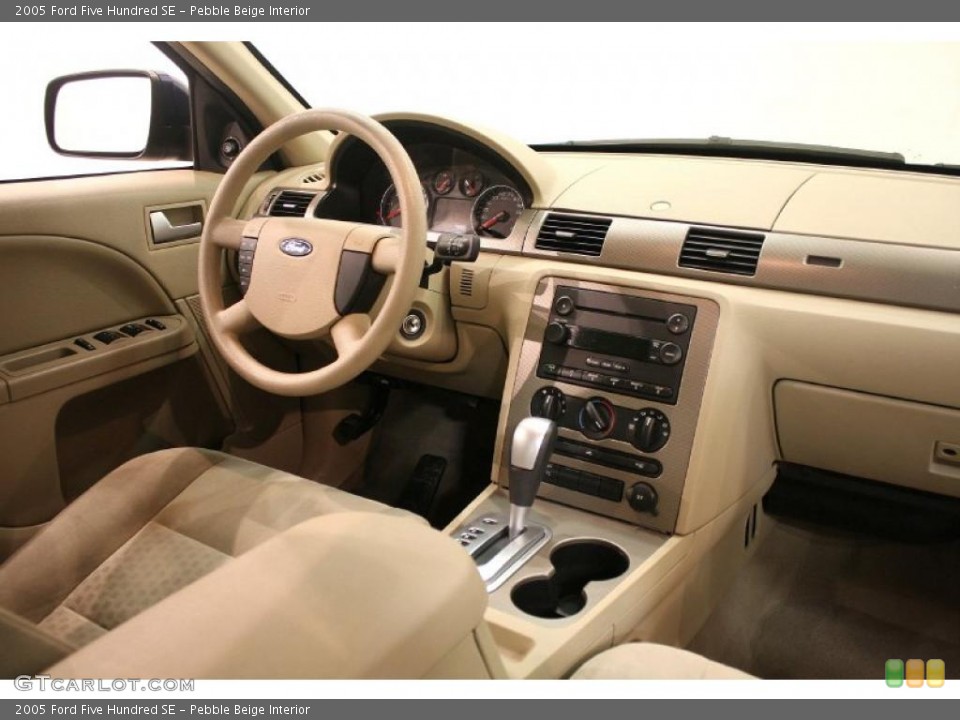 Pebble Beige Interior Dashboard for the 2005 Ford Five Hundred SE #38507711