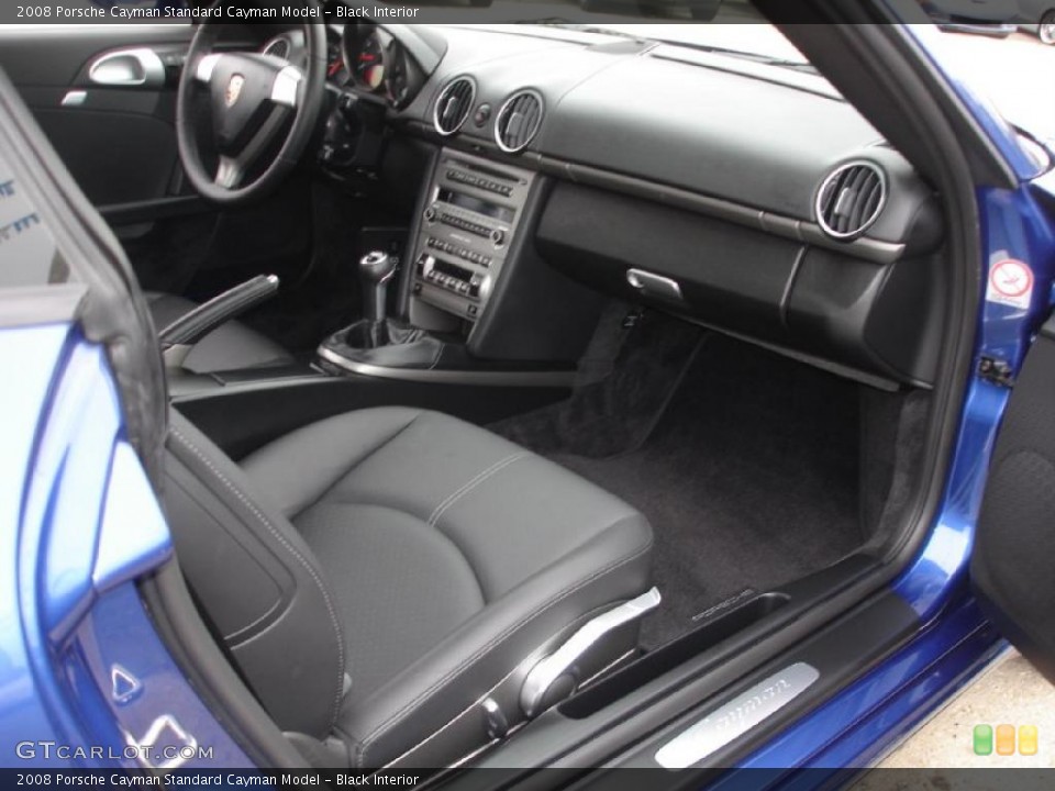 Black Interior Photo for the 2008 Porsche Cayman  #38508627
