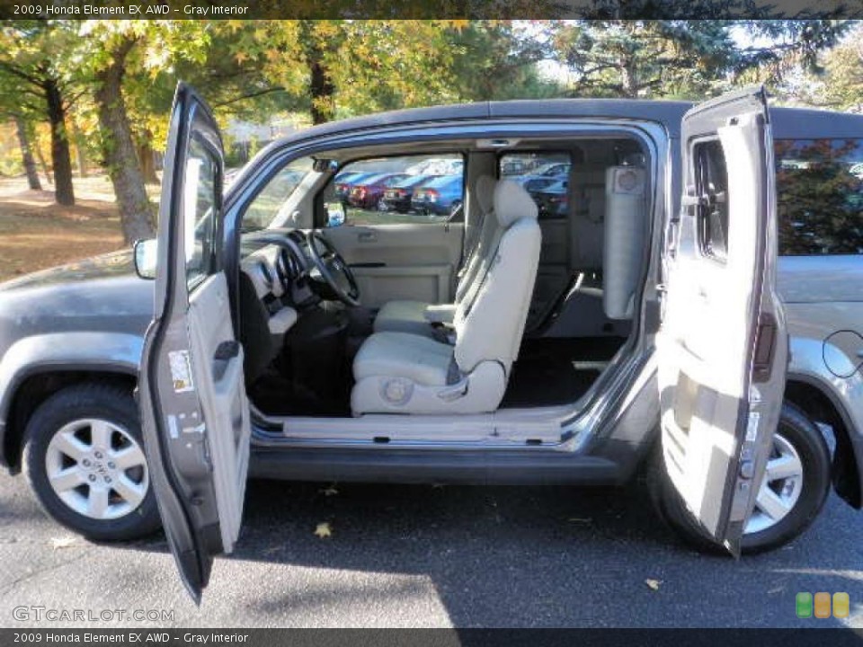 Gray Interior Photo for the 2009 Honda Element EX AWD #38510807