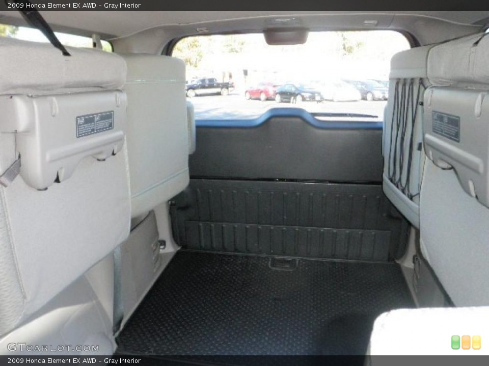 Gray Interior Photo for the 2009 Honda Element EX AWD #38510835