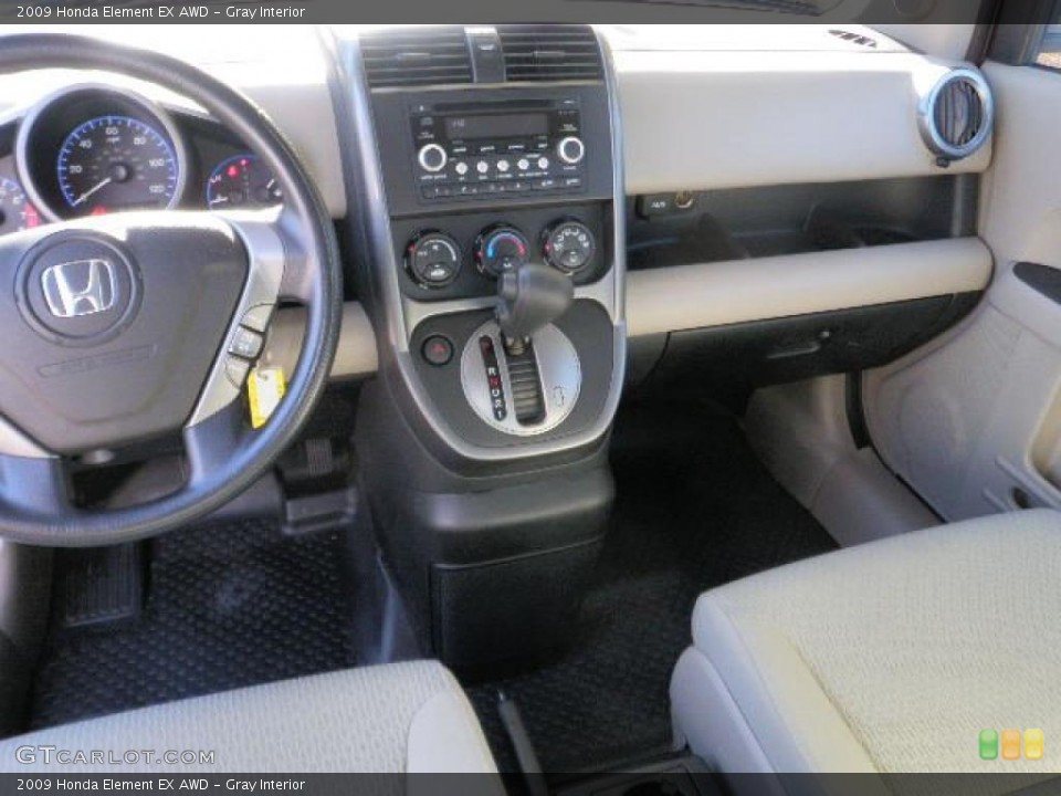 Gray Interior Dashboard for the 2009 Honda Element EX AWD #38510863