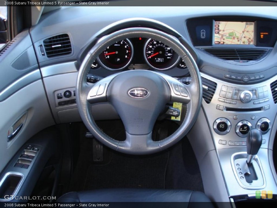 Slate Gray Interior Steering Wheel for the 2008 Subaru Tribeca Limited 5 Passenger #38515483