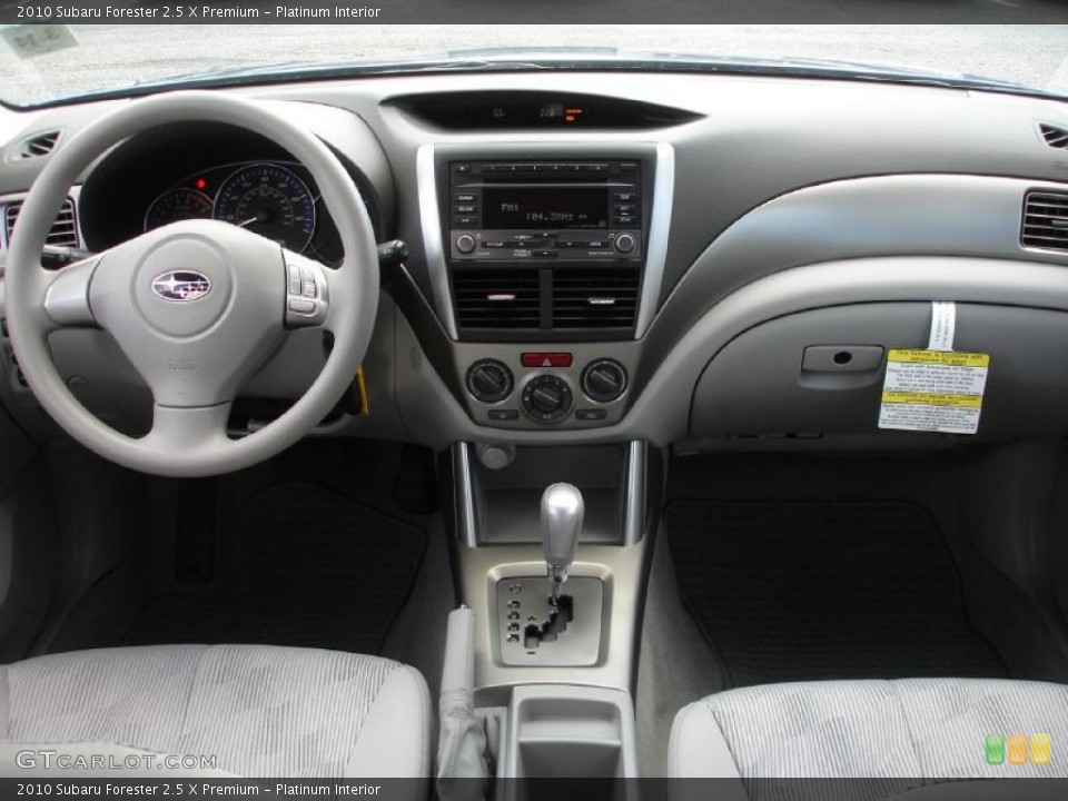 Platinum Interior Dashboard for the 2010 Subaru Forester 2.5 X Premium #38516619