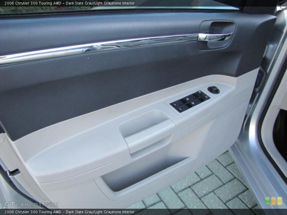Dark Slate Gray/Light Graystone Interior Door Panel for the 2006 Chrysler 300 Touring AWD #38518375
