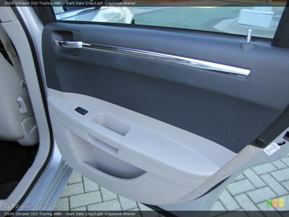 Dark Slate Gray/Light Graystone Interior Door Panel for the 2006 Chrysler 300 Touring AWD #38518491