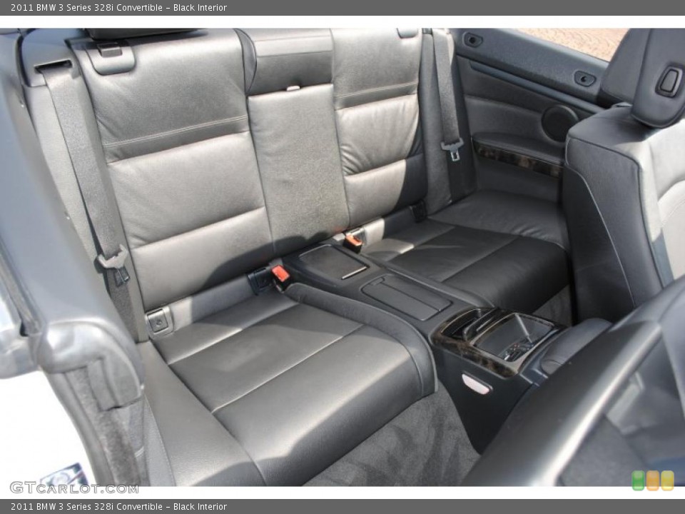 Black Interior Photo for the 2011 BMW 3 Series 328i Convertible #38520047