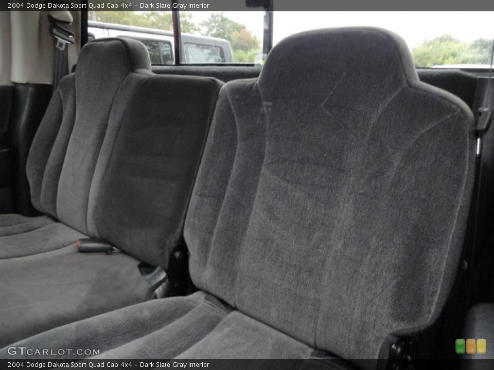 Dark Slate Gray Interior Photo for the 2004 Dodge Dakota Sport Quad Cab 4x4 #38520371
