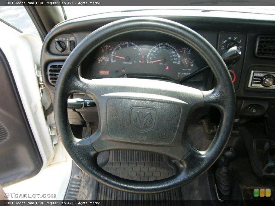 Agate Interior Steering Wheel for the 2001 Dodge Ram 1500 Regular Cab 4x4 #38521899