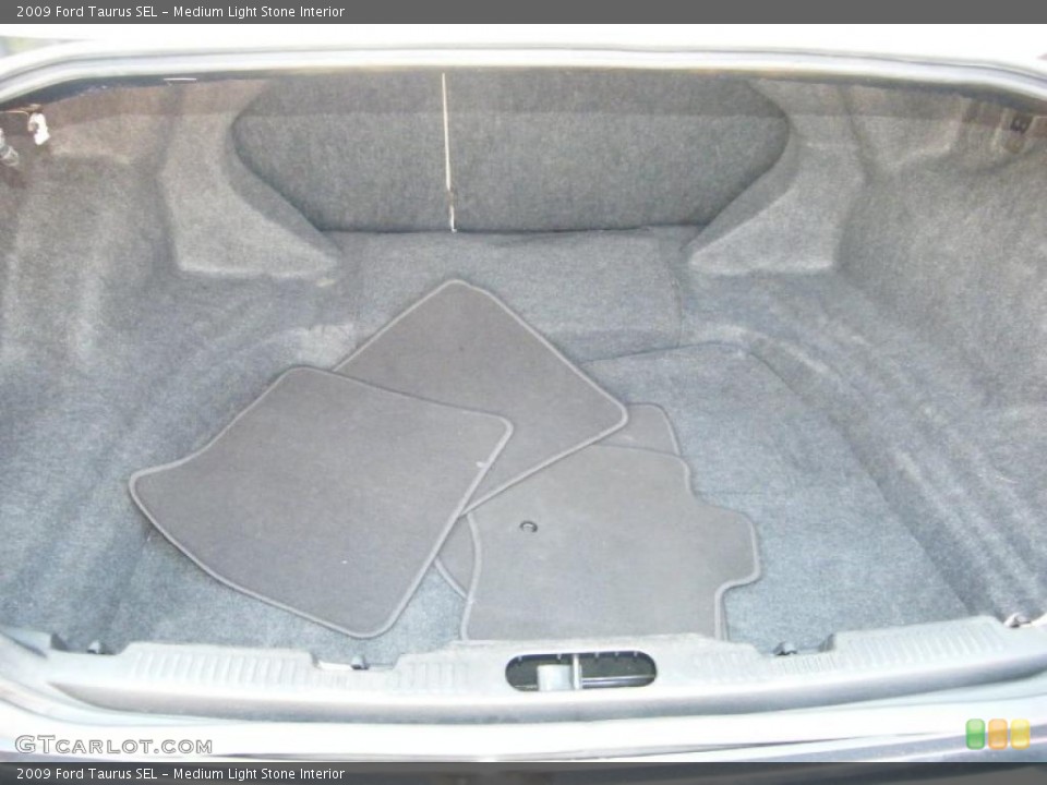Medium Light Stone Interior Trunk for the 2009 Ford Taurus SEL #38522375