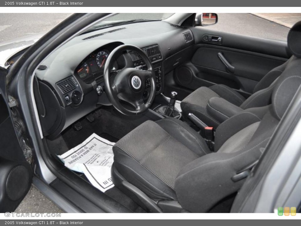Black 2005 Volkswagen GTI Interiors