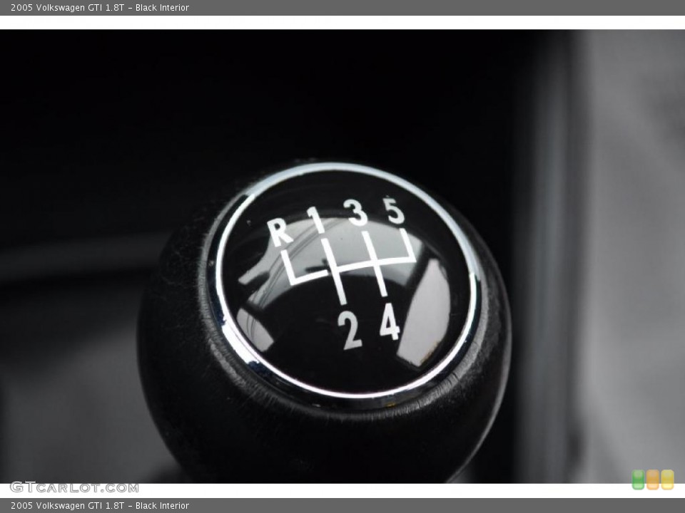 Black Interior Transmission for the 2005 Volkswagen GTI 1.8T #38523659