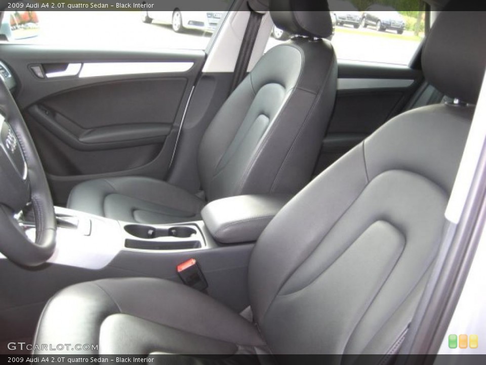 Black Interior Photo for the 2009 Audi A4 2.0T quattro Sedan #38524451