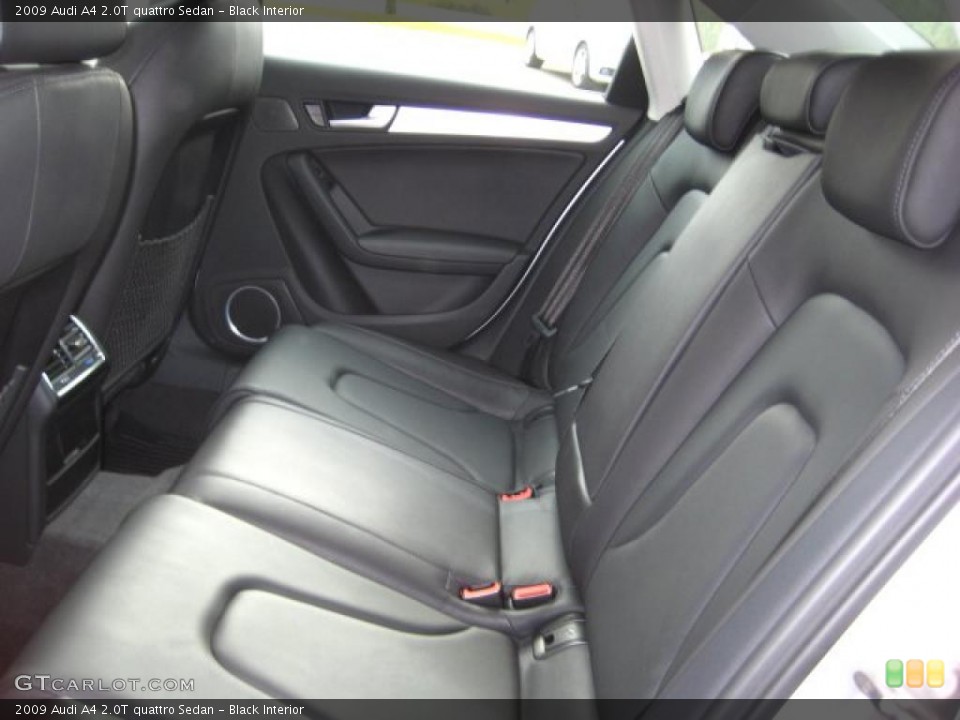 Black Interior Photo for the 2009 Audi A4 2.0T quattro Sedan #38524463