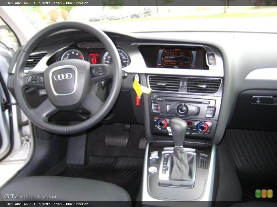 Black Interior Dashboard for the 2009 Audi A4 2.0T quattro Sedan #38524491