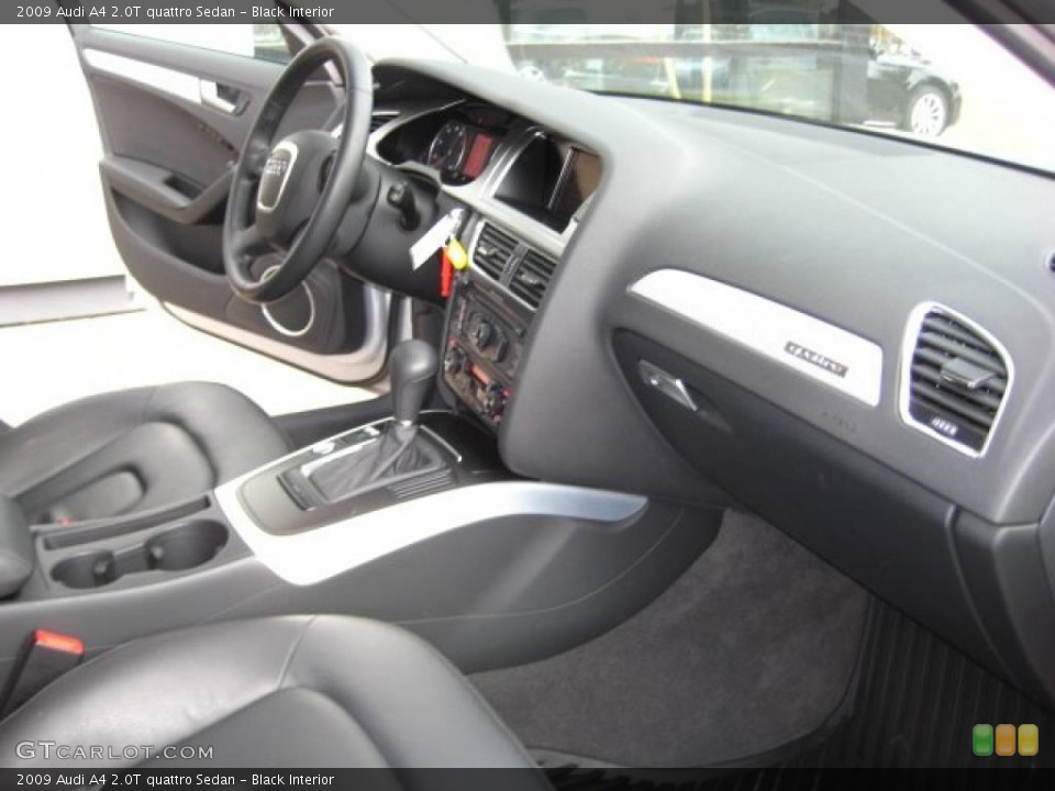 Black Interior Photo for the 2009 Audi A4 2.0T quattro Sedan #38524507