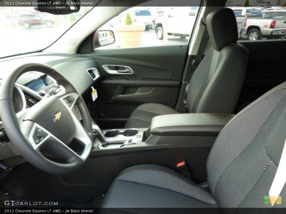 Jet Black Interior Photo for the 2011 Chevrolet Equinox LT AWD #38526423