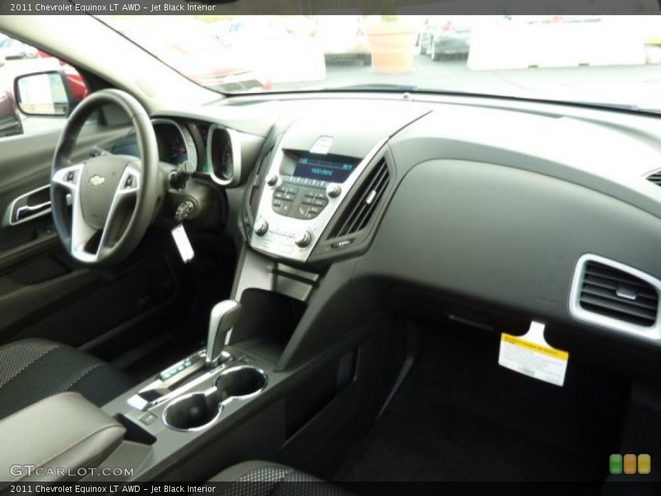 Jet Black Interior Dashboard for the 2011 Chevrolet Equinox LT AWD #38526435