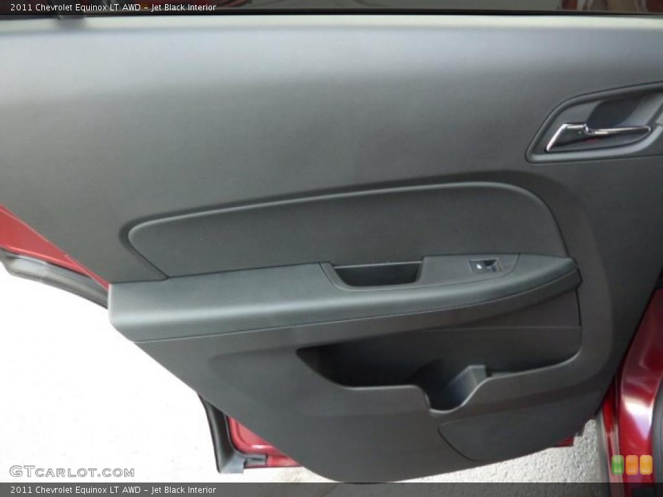 Jet Black Interior Door Panel for the 2011 Chevrolet Equinox LT AWD #38526555