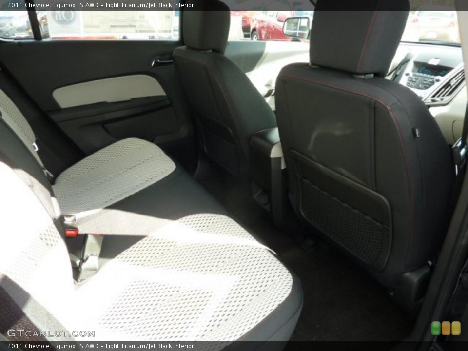 Light Titanium/Jet Black Interior Photo for the 2011 Chevrolet Equinox LS AWD #38526743