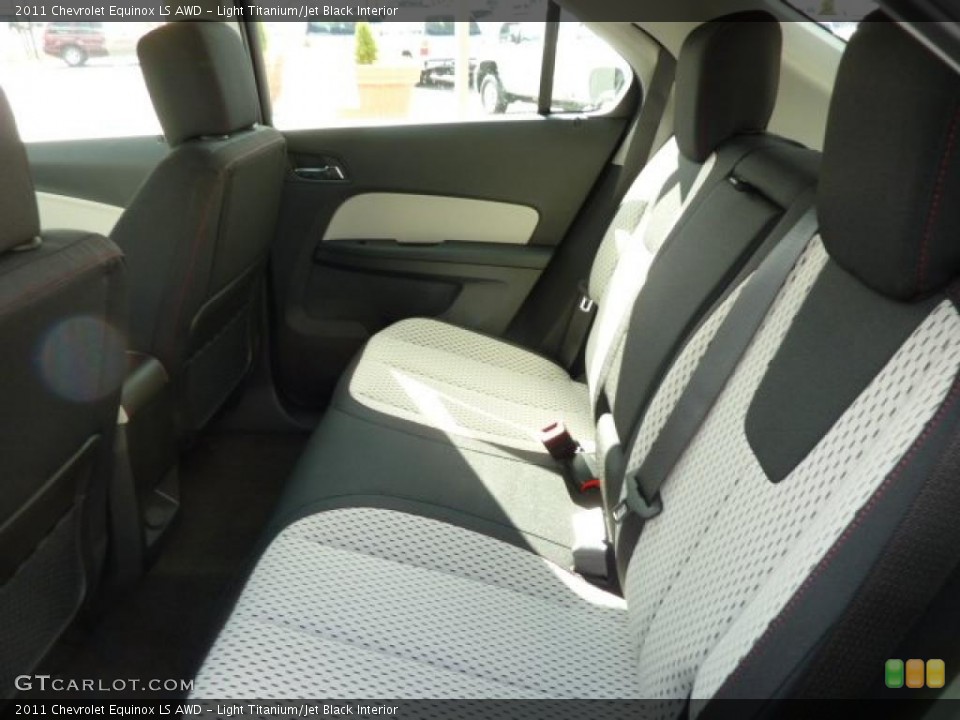 Light Titanium/Jet Black Interior Photo for the 2011 Chevrolet Equinox LS AWD #38526827