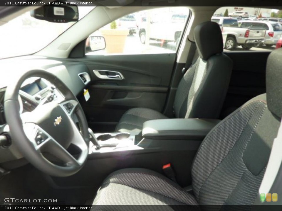 Jet Black Interior Photo for the 2011 Chevrolet Equinox LT AWD #38527019