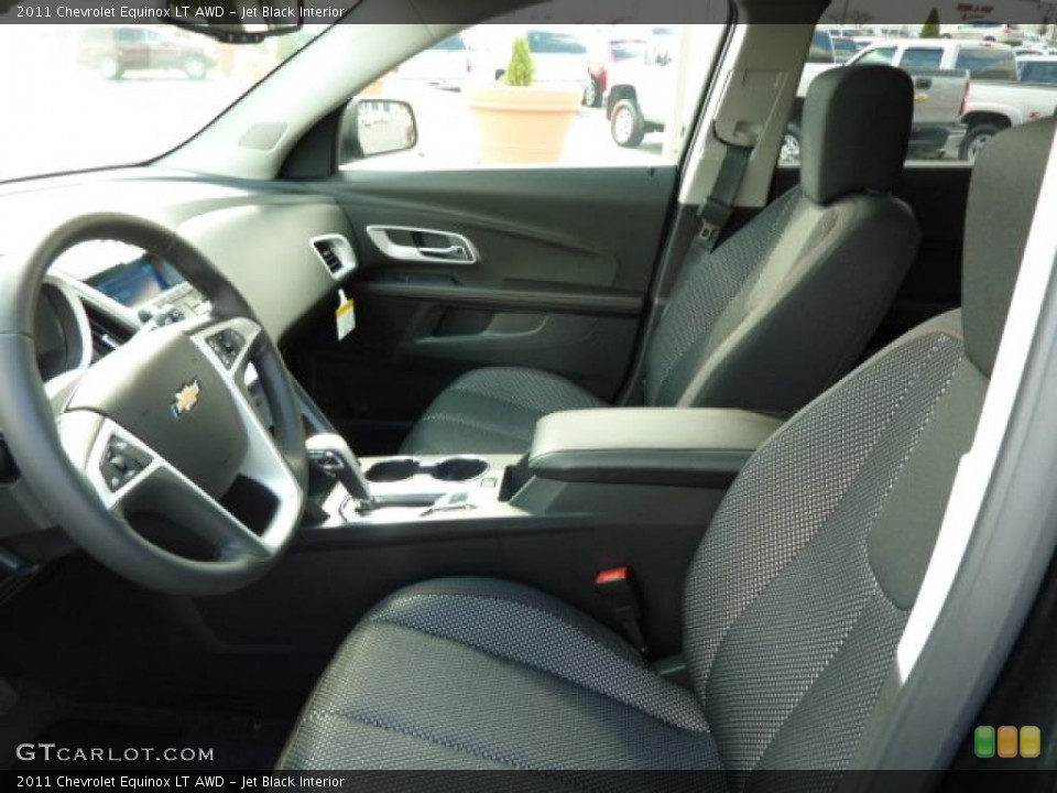 Jet Black Interior Photo for the 2011 Chevrolet Equinox LT AWD #38527327