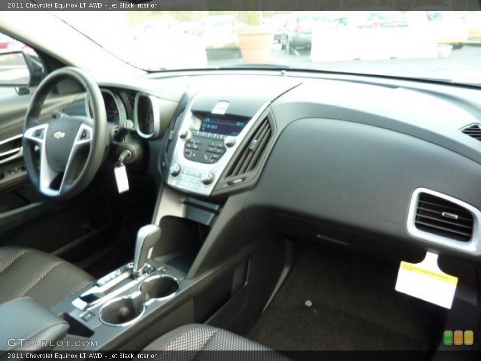 Jet Black Interior Dashboard for the 2011 Chevrolet Equinox LT AWD #38527339