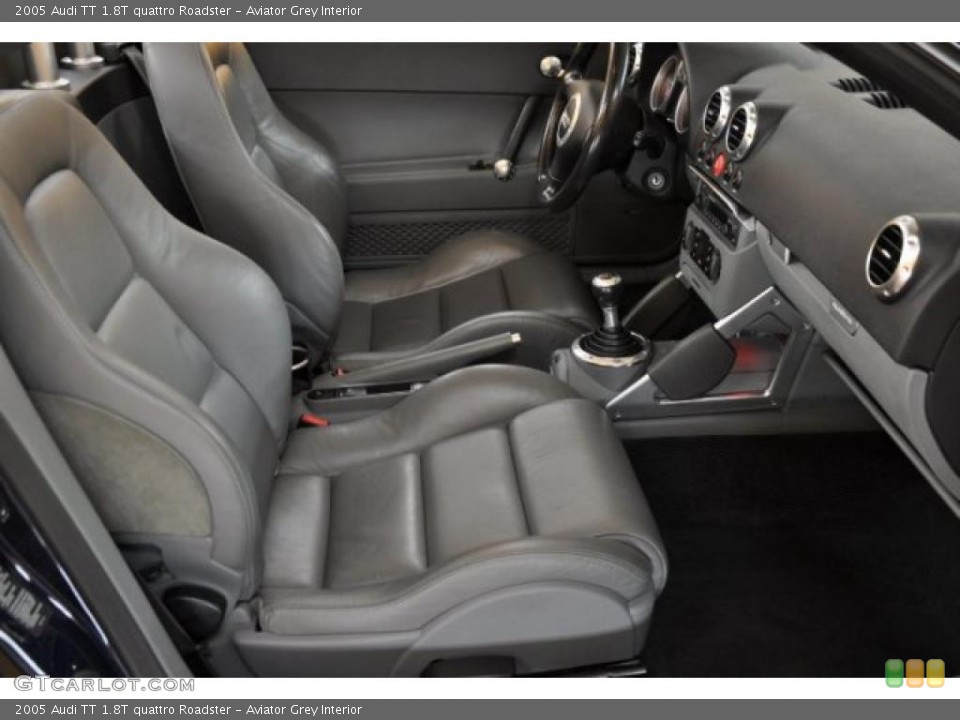 Aviator Grey Interior Photo for the 2005 Audi TT 1.8T quattro Roadster #38527447