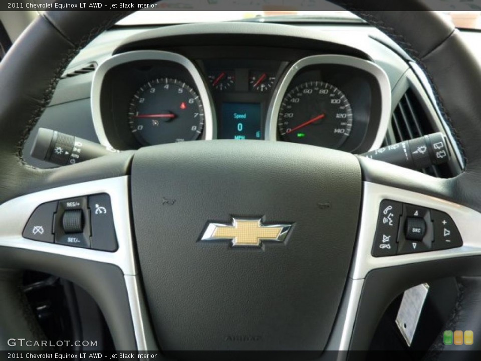 Jet Black Interior Controls for the 2011 Chevrolet Equinox LT AWD #38527511