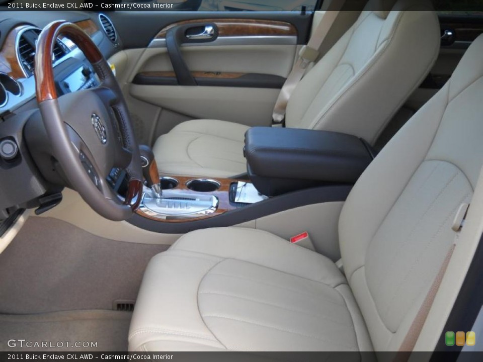 Cashmere/Cocoa Interior Photo for the 2011 Buick Enclave CXL AWD #38528383