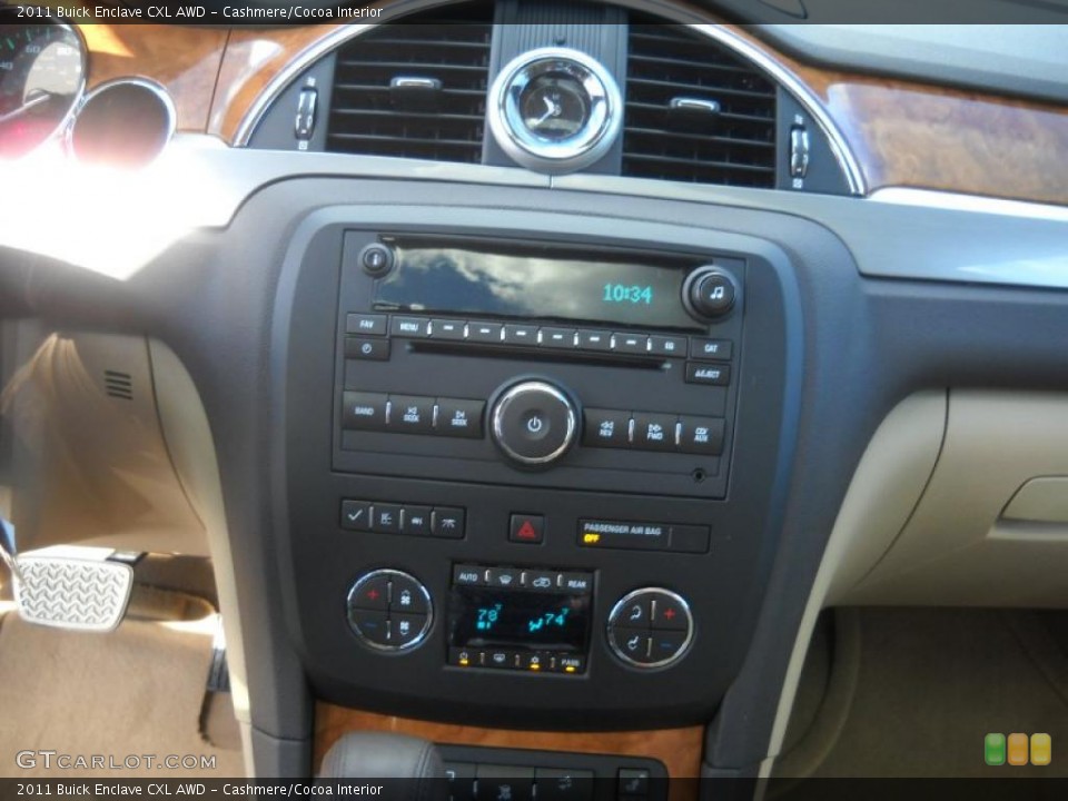 Cashmere/Cocoa Interior Controls for the 2011 Buick Enclave CXL AWD #38528471