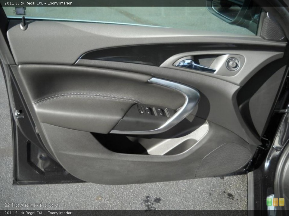 Ebony Interior Door Panel for the 2011 Buick Regal CXL #38529675