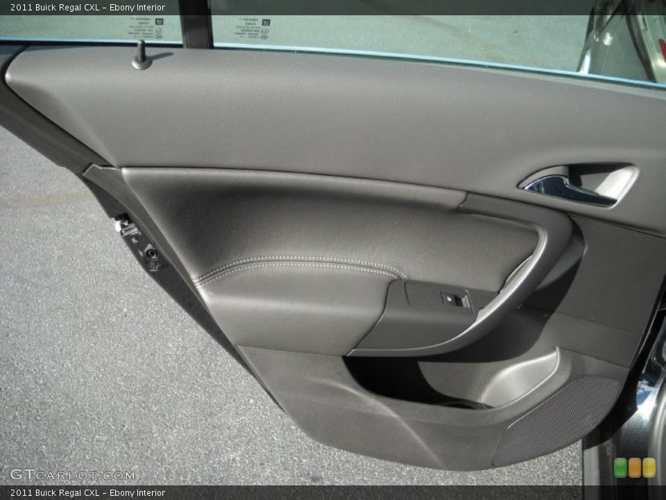 Ebony Interior Door Panel for the 2011 Buick Regal CXL #38529751